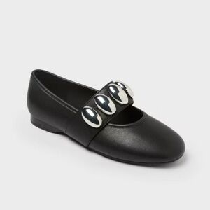 Genevieve Oversized Dome Stud Mary Jane Flats from A New day - NWT sz8